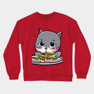 Feline Feast Crewneck Sweatshirt